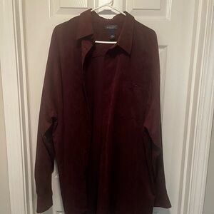 Men's Burgundy Shirt